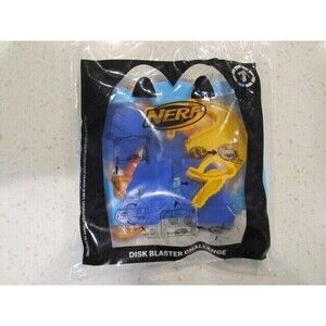 New!  McDonald's for Nerf #1 Disk Blaster Challenge Happy Meal Toy 2023